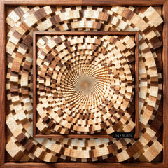 Timber Circle Art Jigsaw Puzzle 1000 Pieces