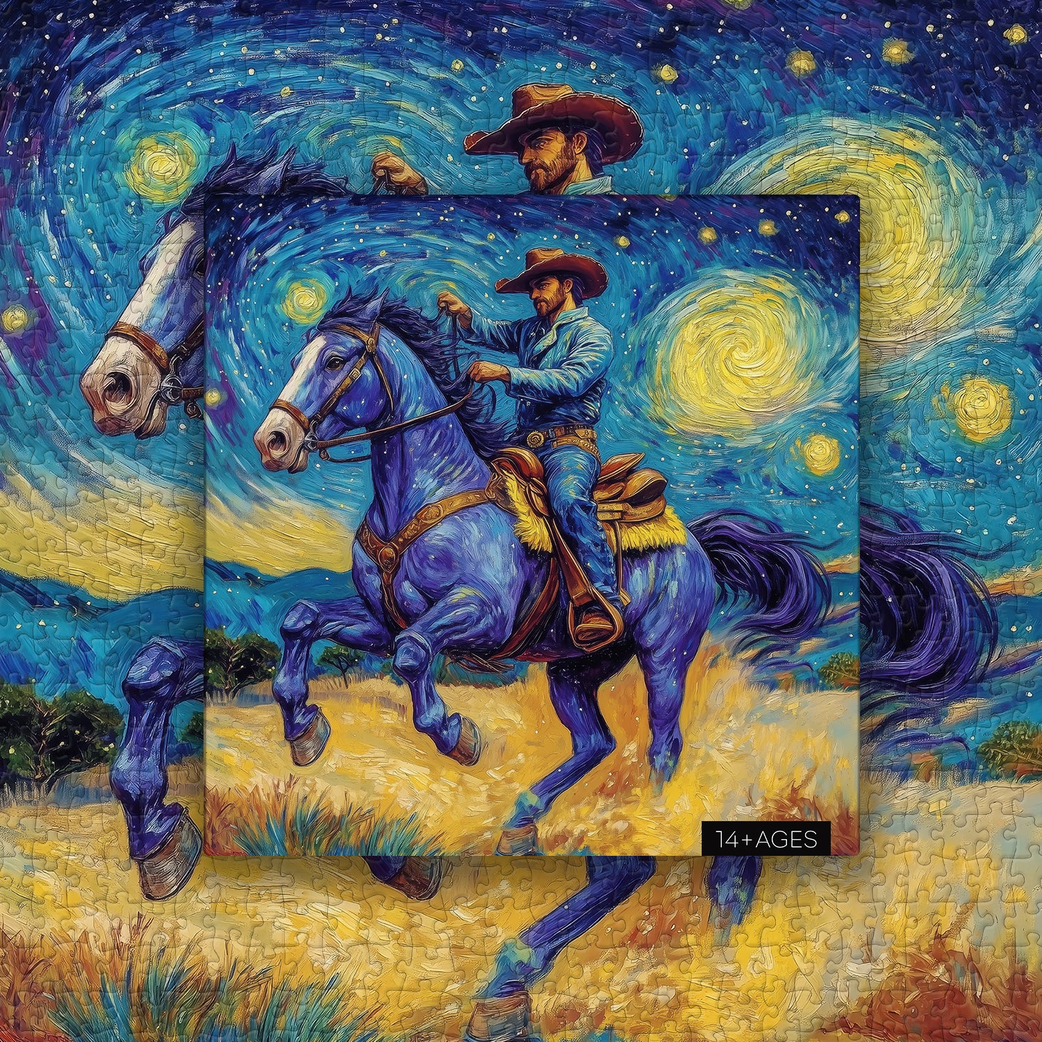 Starlight Cowboy Dream Jigsaw Puzzle 1000 Pieces
