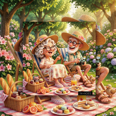 Picnic Joymates Jigsaw Puzzle 1000 Pieces