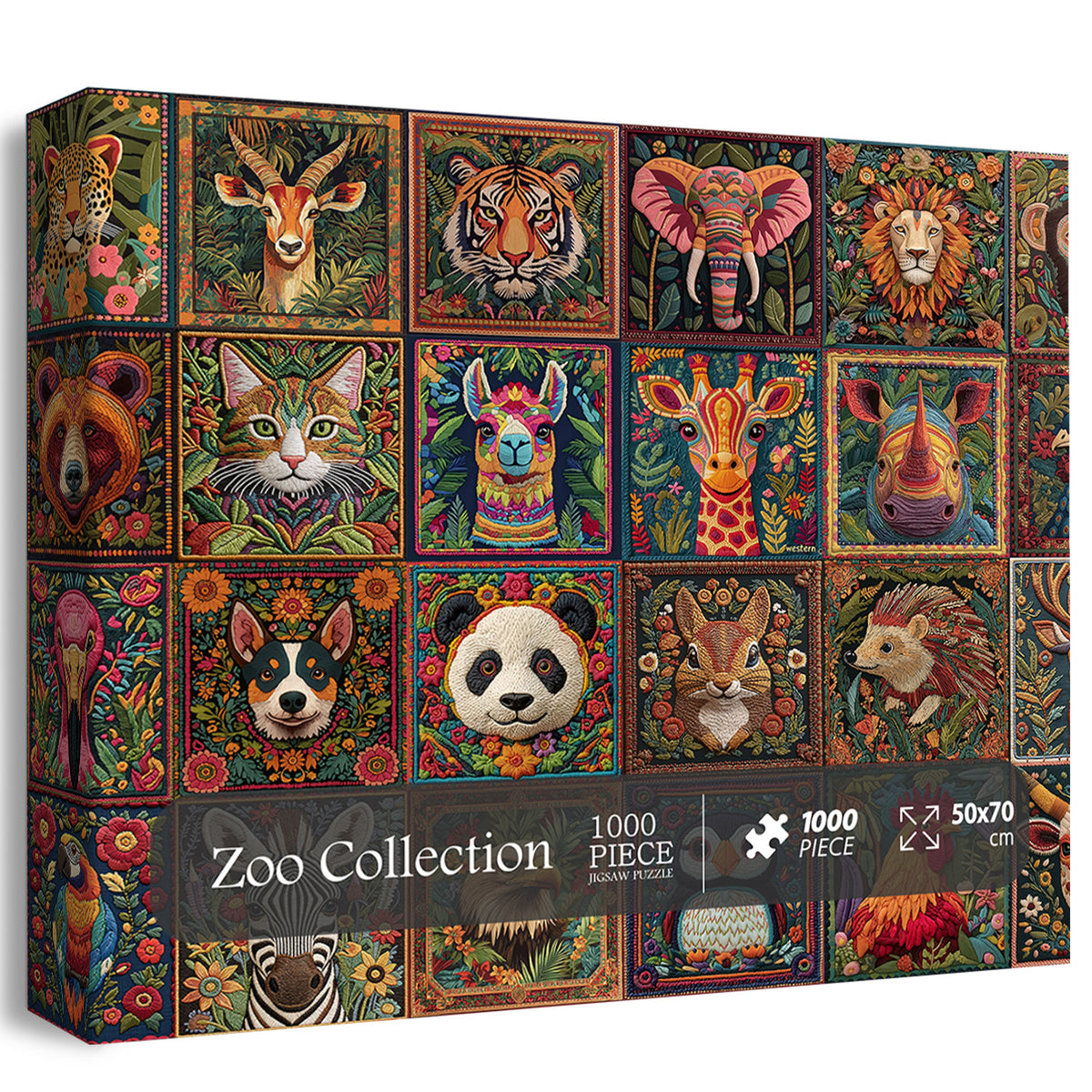 Zoo Collection Jigsaw Puzzle 1000 Pieces
