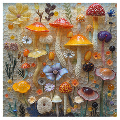 Bunte Pilze Puzzle 1000 Teile