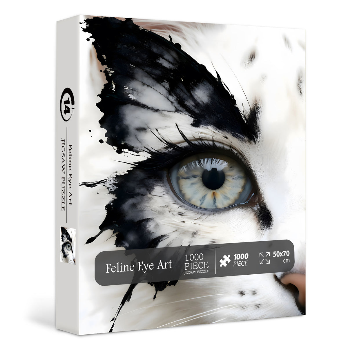 Feline Eye Art Jigsaw Puzzle 1000 Pieces