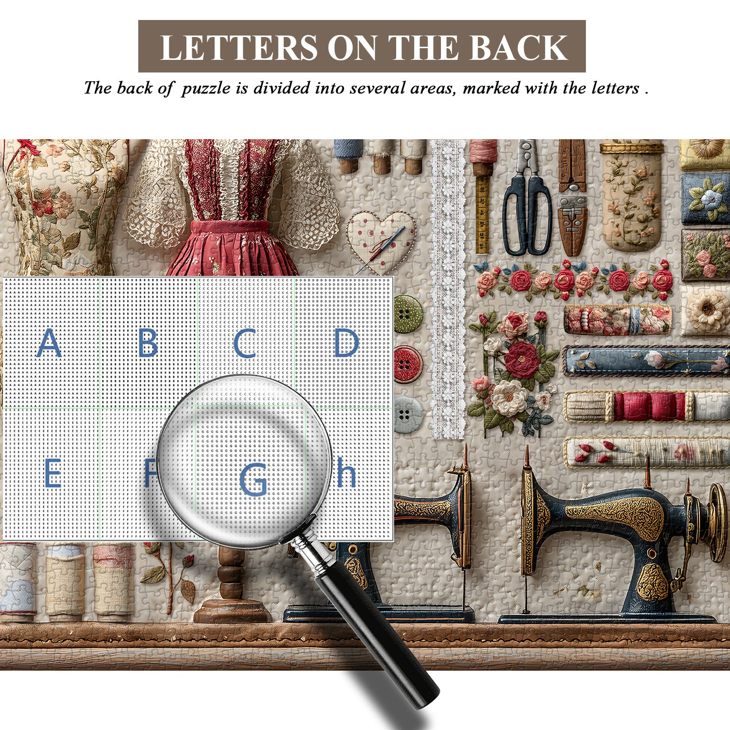 Schneiderschätze Puzzle 1000 Teile