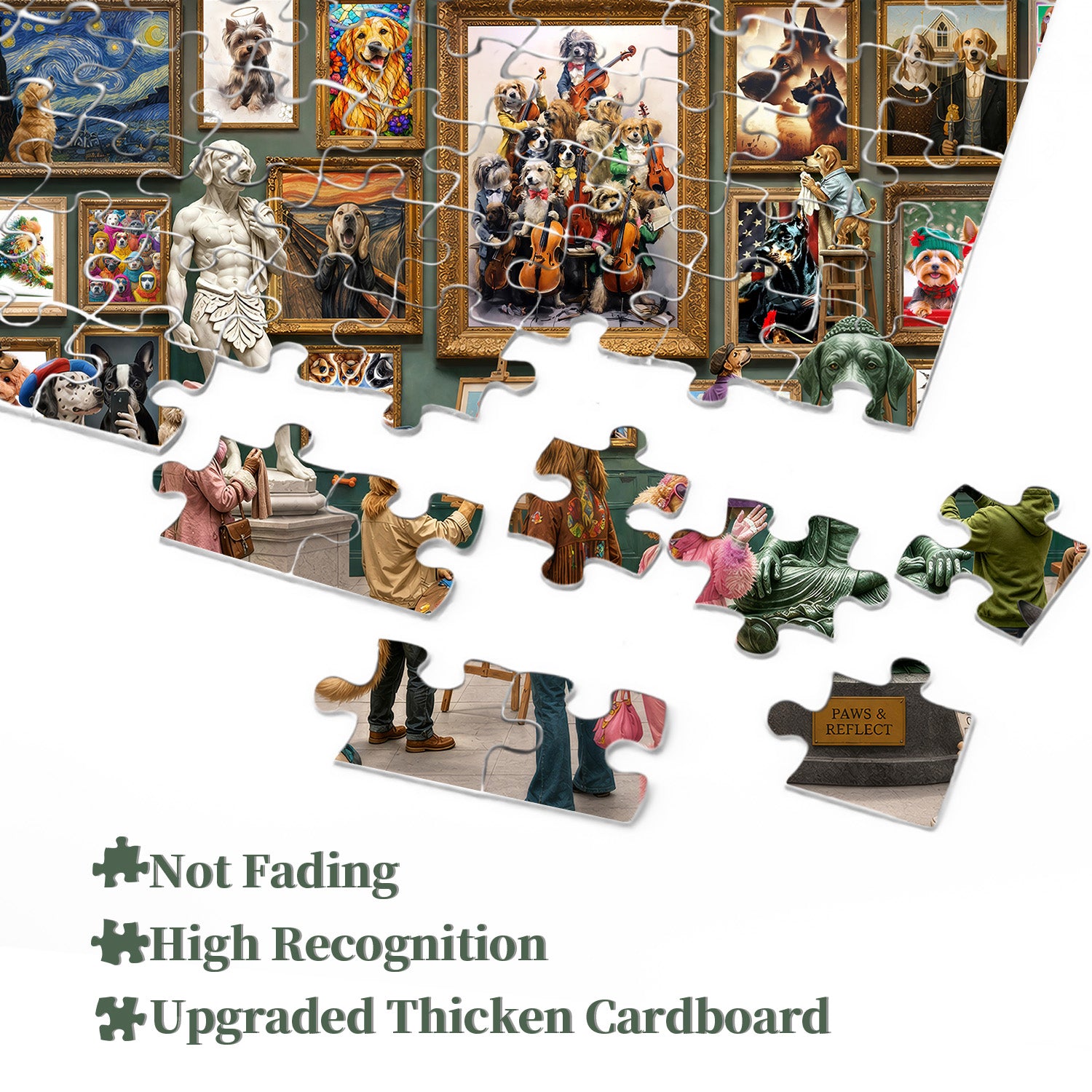 Fur & Fine Art Gallery Puzzle 1000 Teile