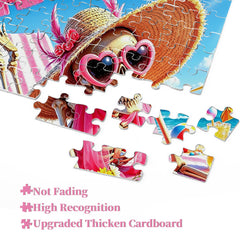 Skelett-Strandurlaub-Puzzle, 1000 Teile
