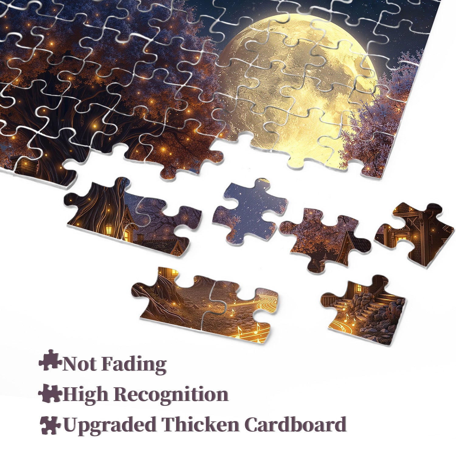 Mondflüsterpfad-Puzzle 1000 Teile