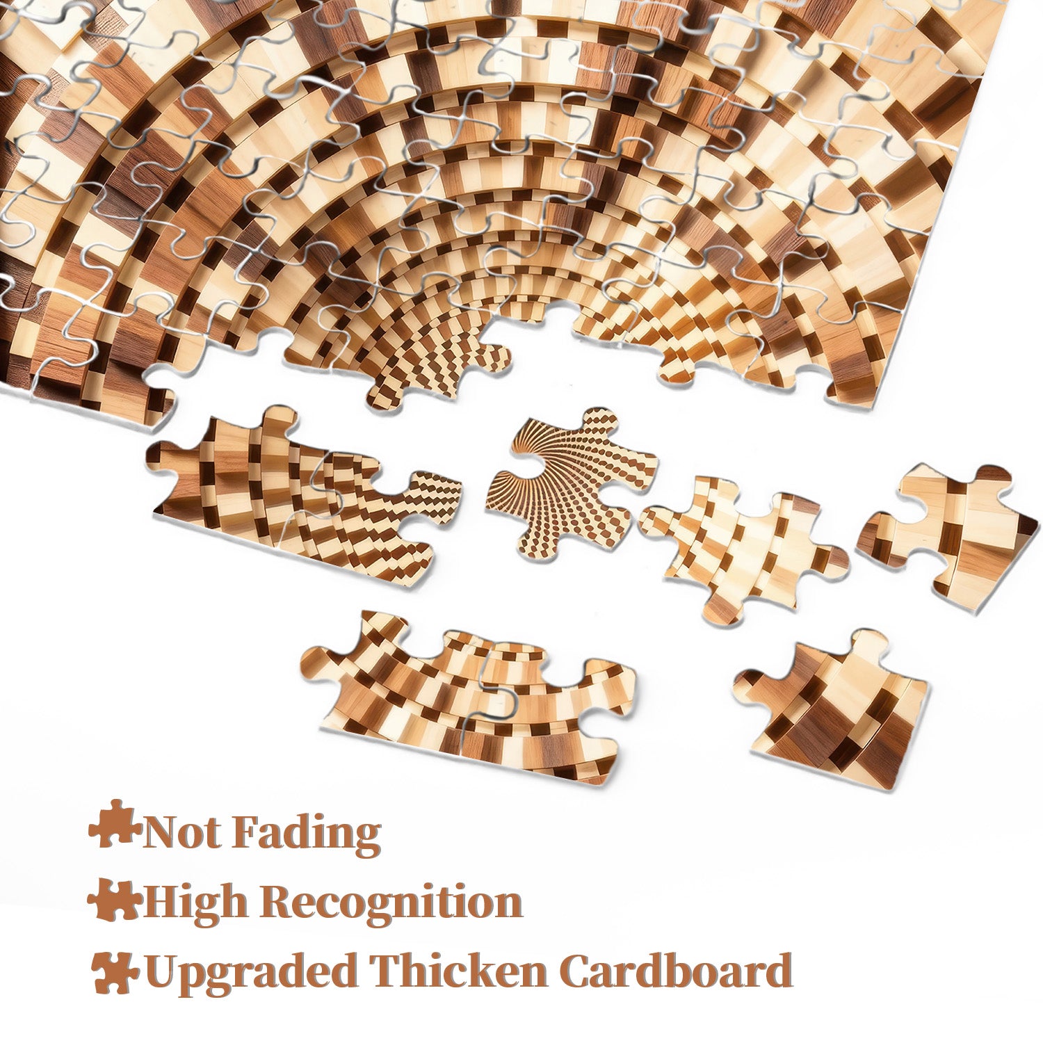 Timber Circle Art Jigsaw Puzzle 1000 Pieces