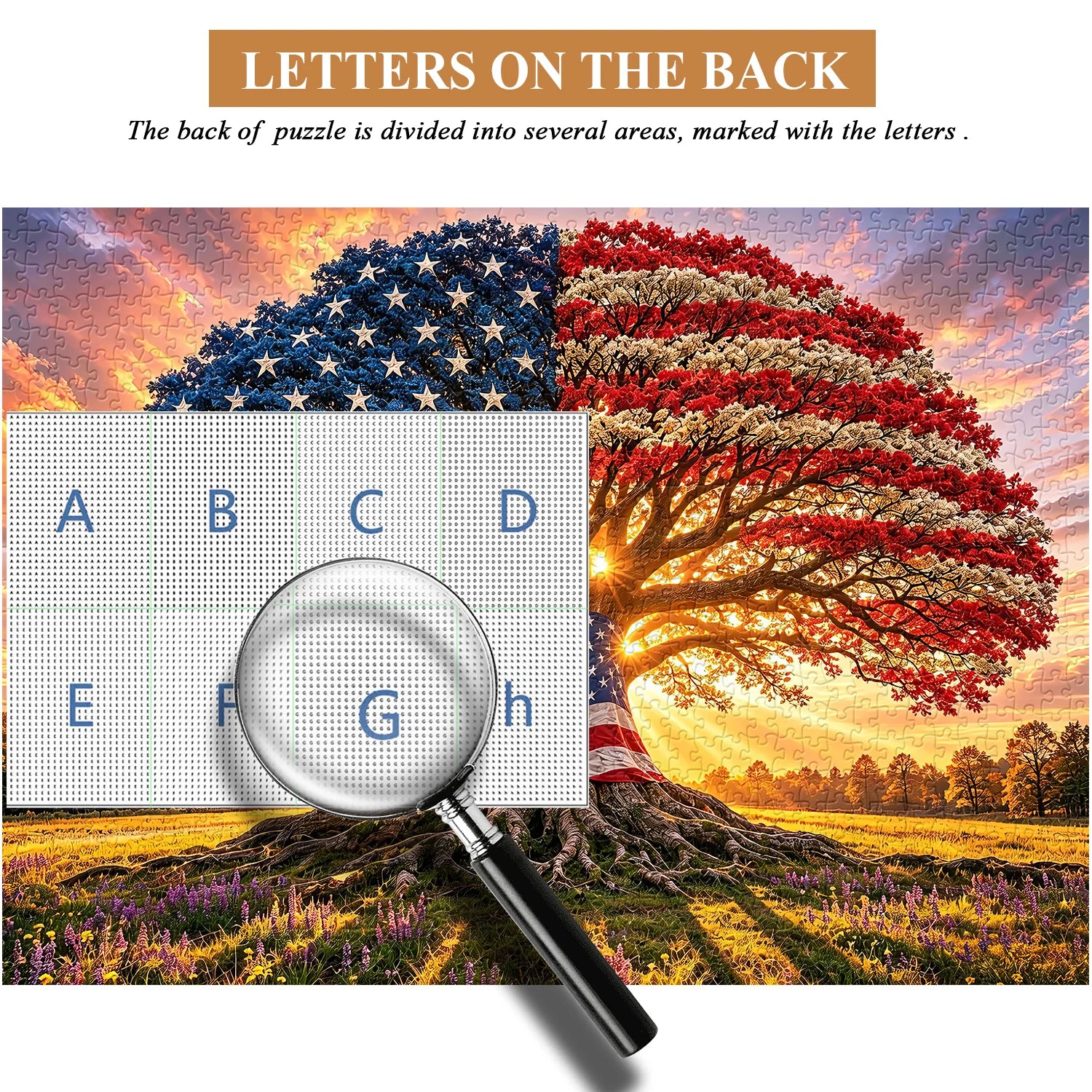 Liberty Root Oak Jigsaw Puzzle 1000 Pieces