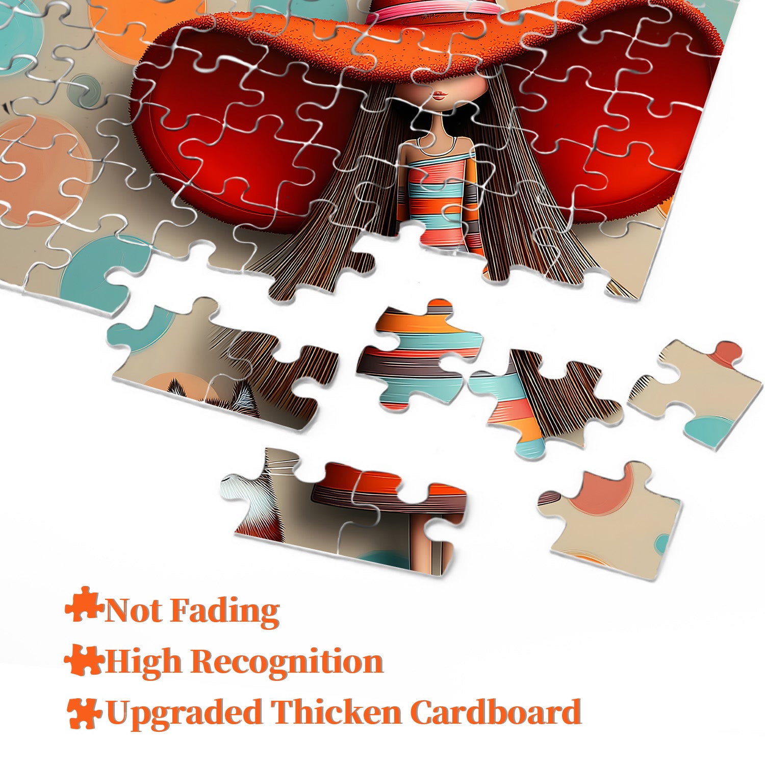 Red Hat Girl Puzzle 1000 Teile