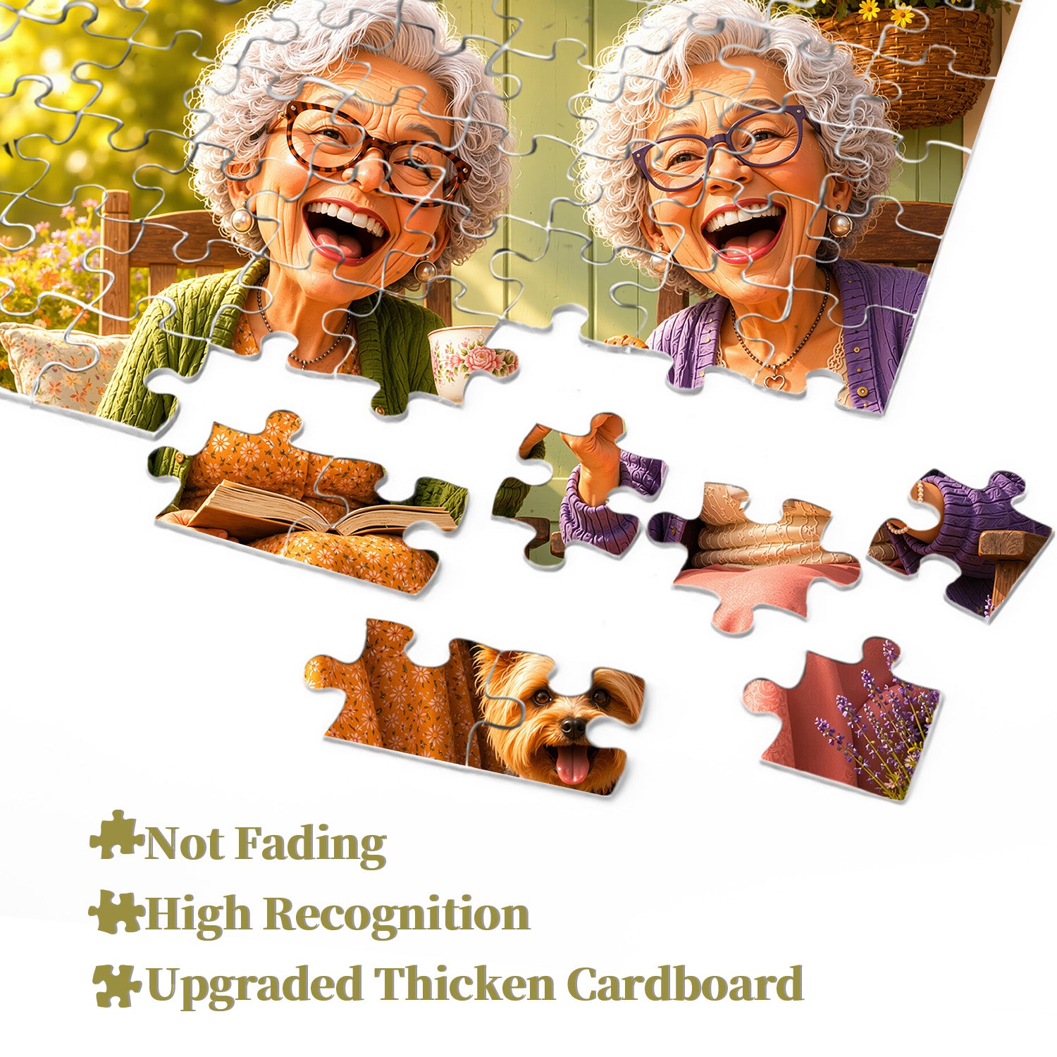 Sunny Grandmas Jigsaw Puzzle 1000 Pieces