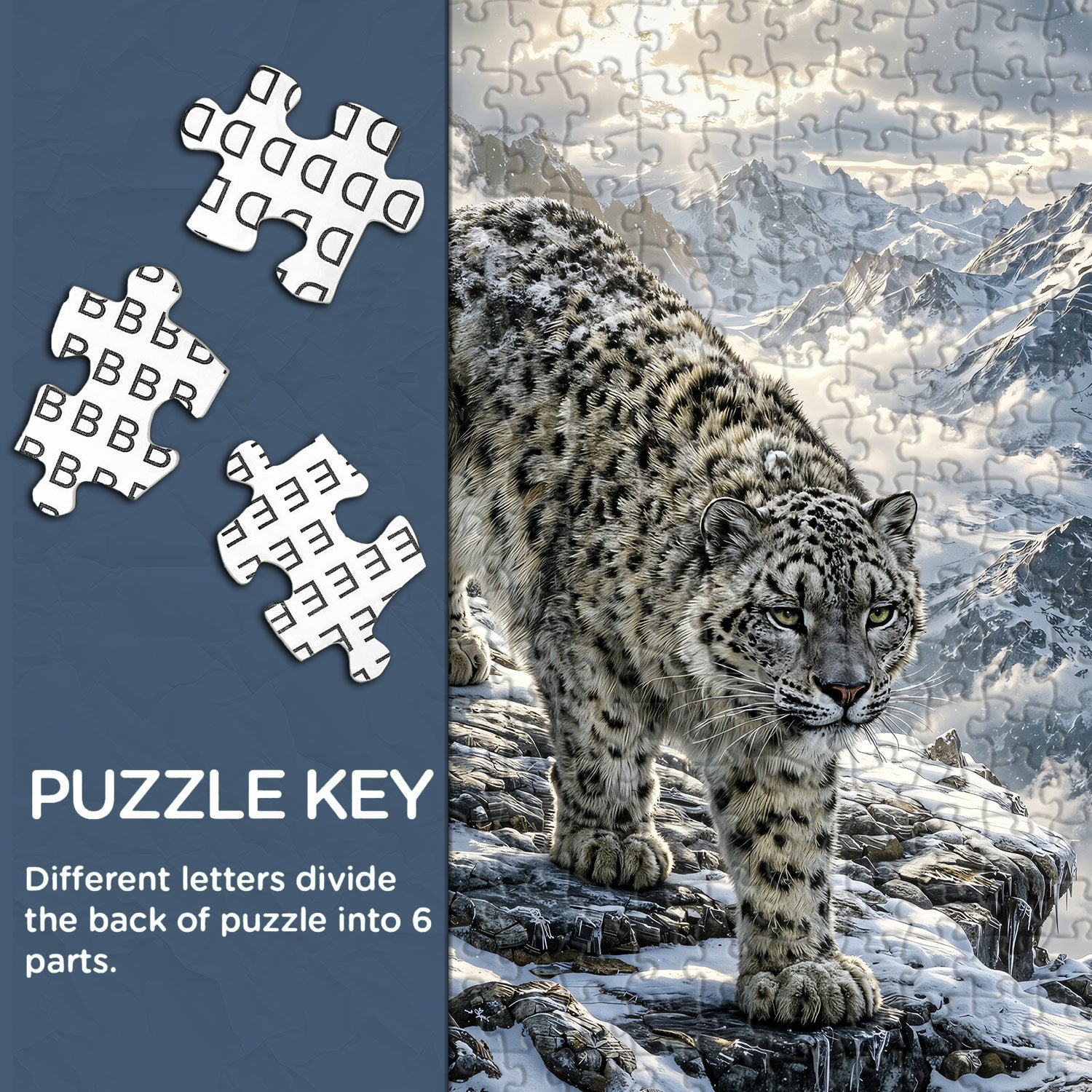 Ice Mountain Guardian Jigsaw Puzzle 1000 Pieces
