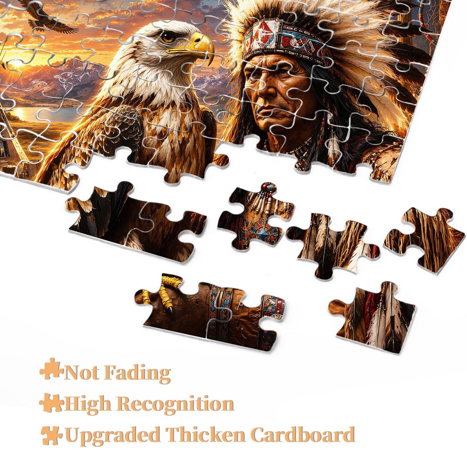 Tribal Spirit Eagle Puzzle 1000 Teile