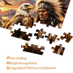 Tribal Spirit Eagle Puzzle 1000 Teile