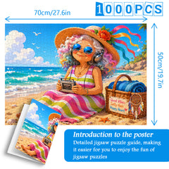 Good Vibes Beach Jigsaw Puzzle 1000 Pieces