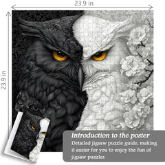 Yin Yang Eule Puzzle 1000 Teile