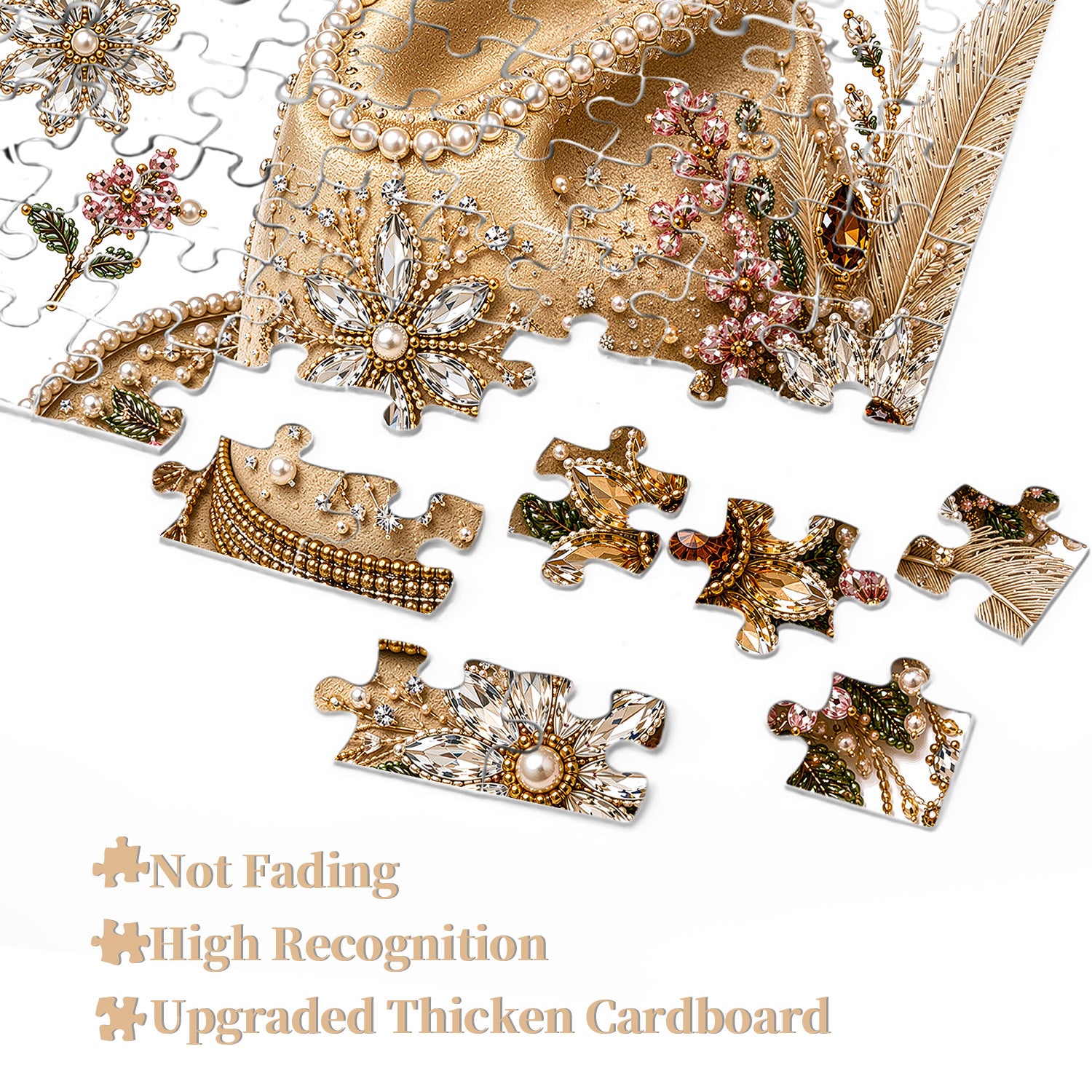 Blumenjuwel Cowboyhut-Puzzle 1000 Teile