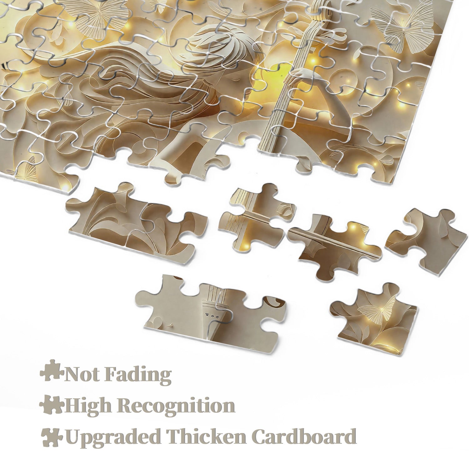 Paper Butterfly Melody Jigsaw Puzzle 1000 Pieces