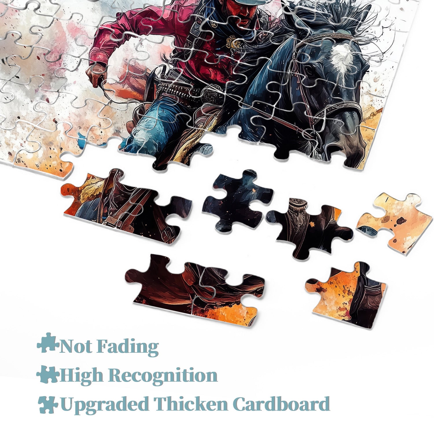 Western Knight Jigsaw Puzzle 1000 Pieces