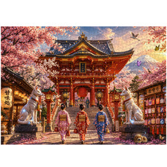 Japanisches Heiligtum-Puzzle 1000 Teile
