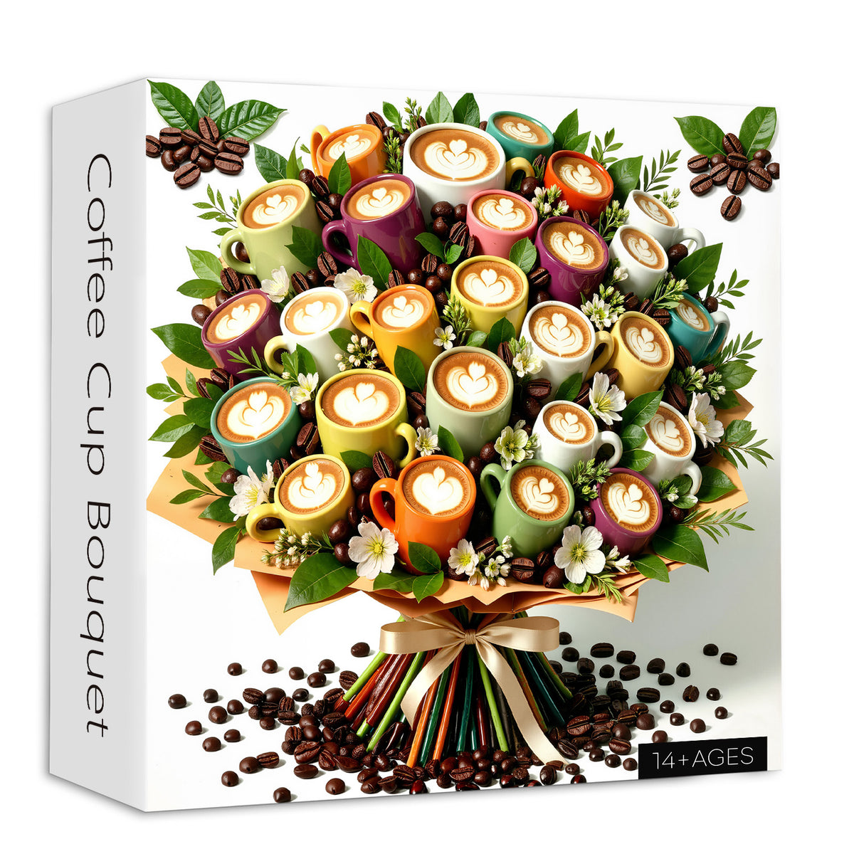 Coffee Cup Bouquet Jigsaw Puzzle 1000 Pieces