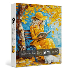Golden Hour Read Jigsaw Puzzle 1000 Pieces