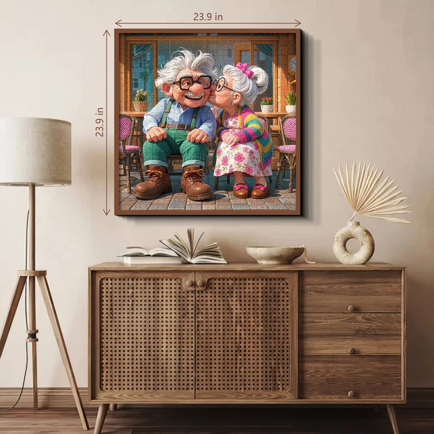 Sweet Café Kiss Puzzle 1000 Teile