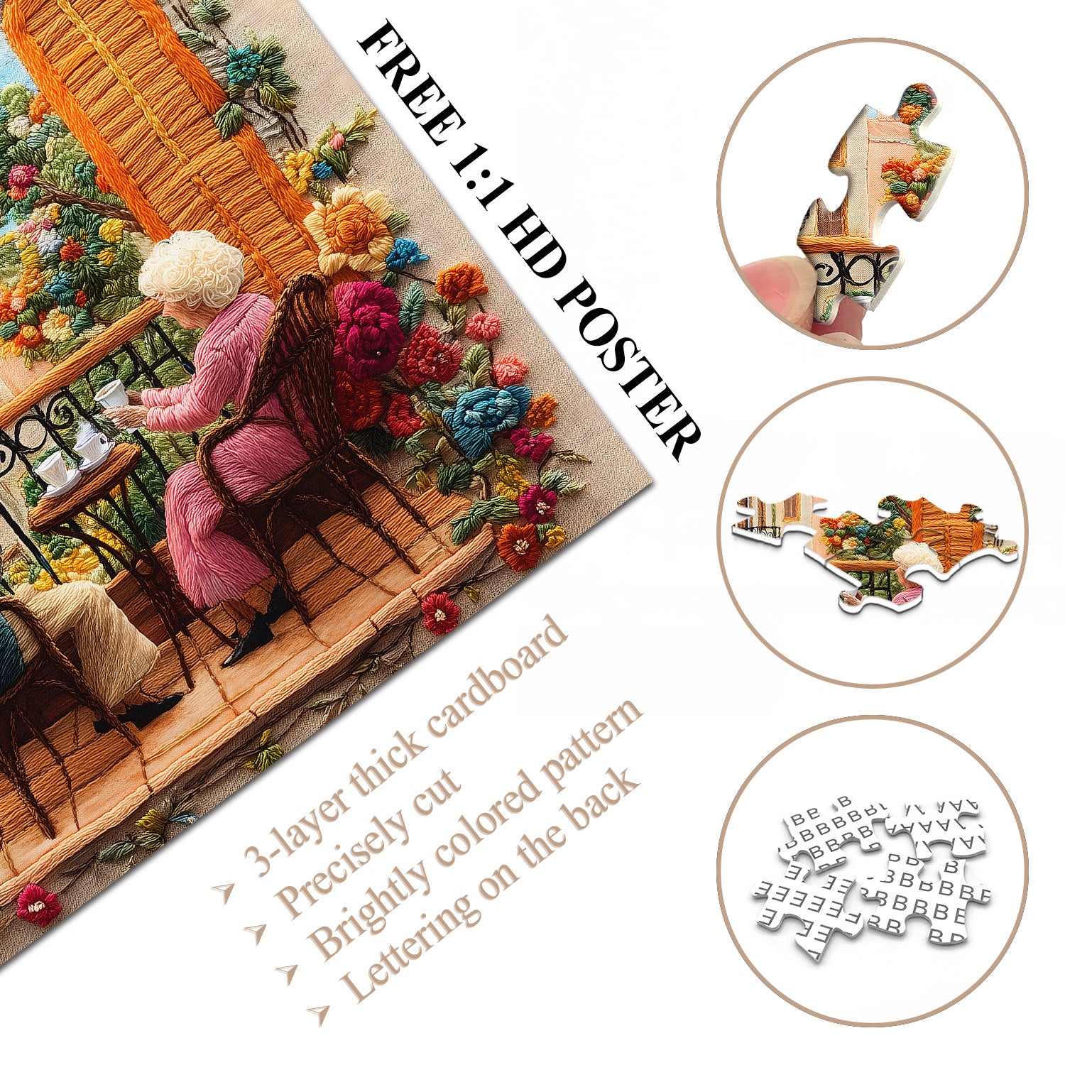 Cozy Afternoon Tea Jigsaw Puzzle 1000 Pieces