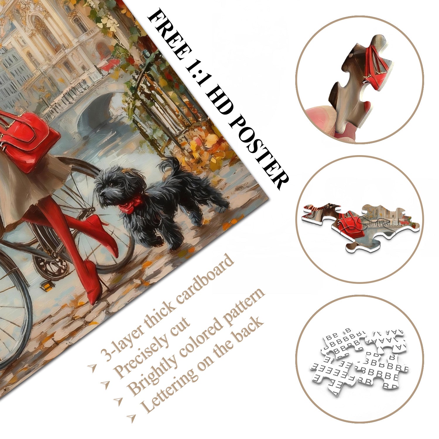 Stylish Urban Elegance Jigsaw Puzzle 1000 Pieces