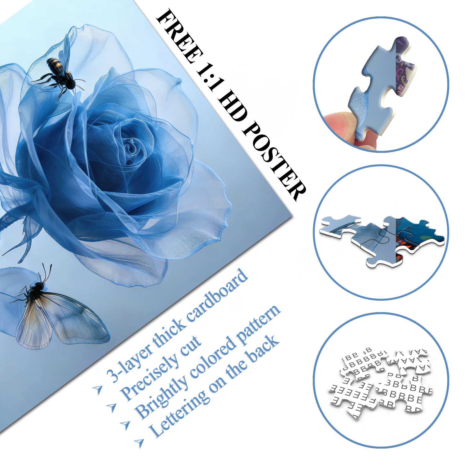 Azure Harmony Puzzle 1000 Teile