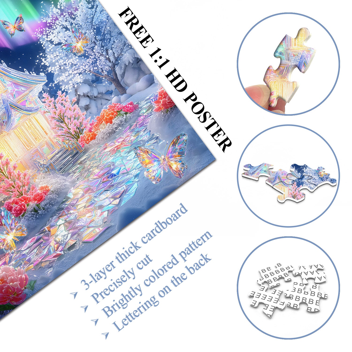 Crystal Cottage Jigsaw Puzzle 1000 Pieces