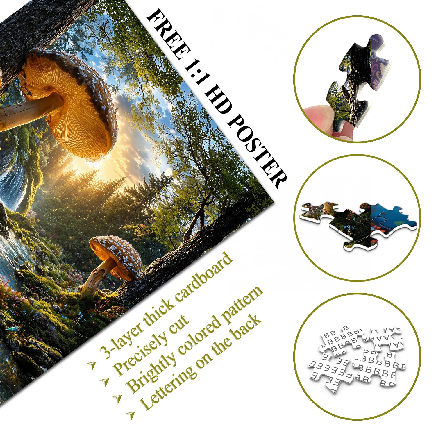 Fantasy Forest Jigsaw Puzzle 1000 Pieces