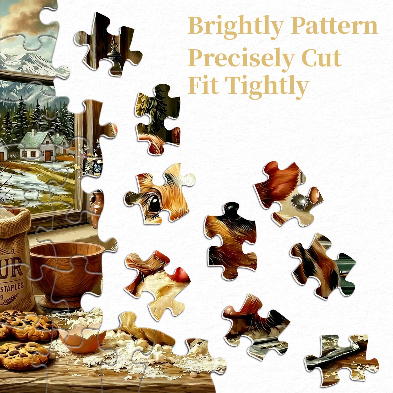 Piggy Chef Jigsaw Puzzle 1000 Pieces
