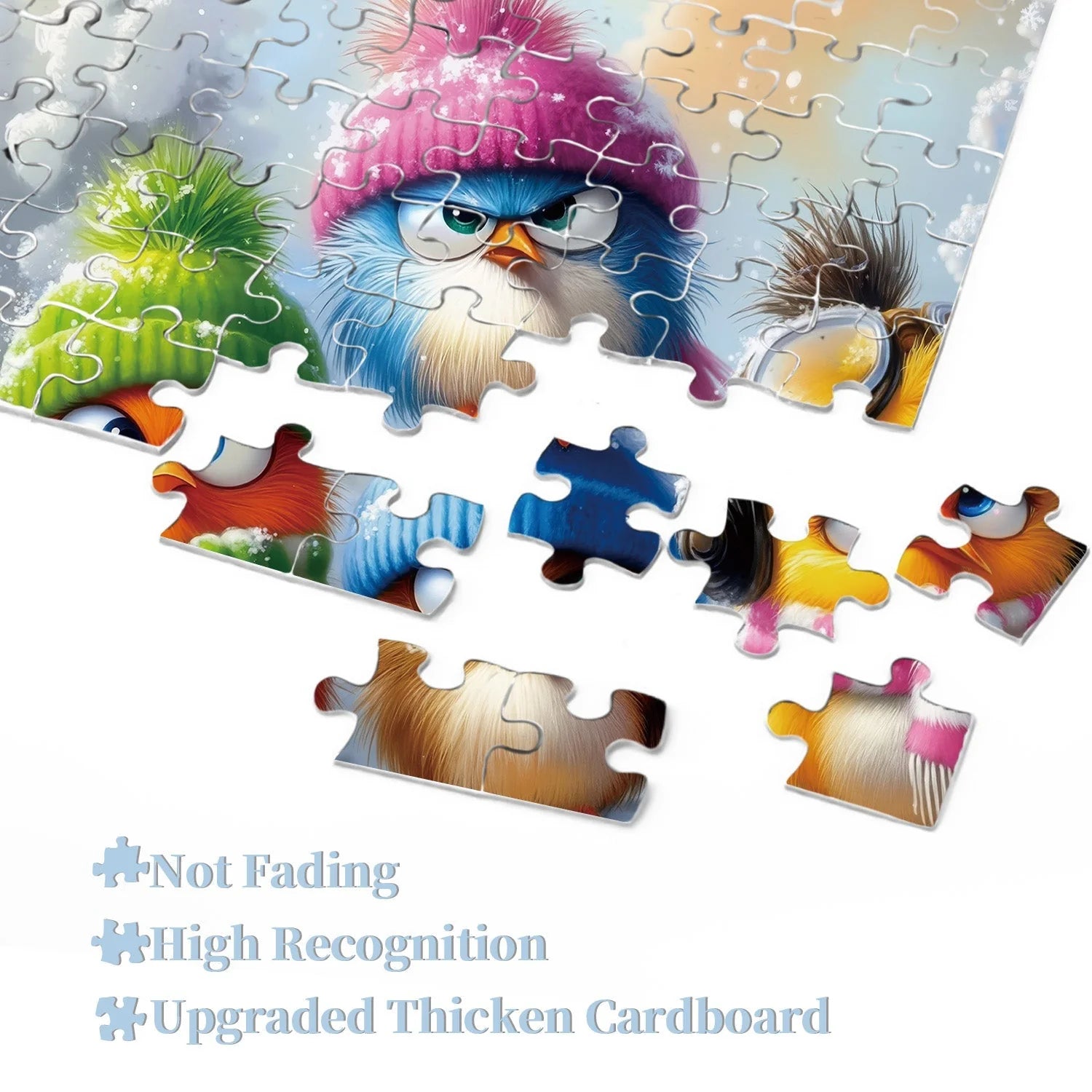 Winter Feathered Friends Jigsaw Puzzle 1000 Pieces