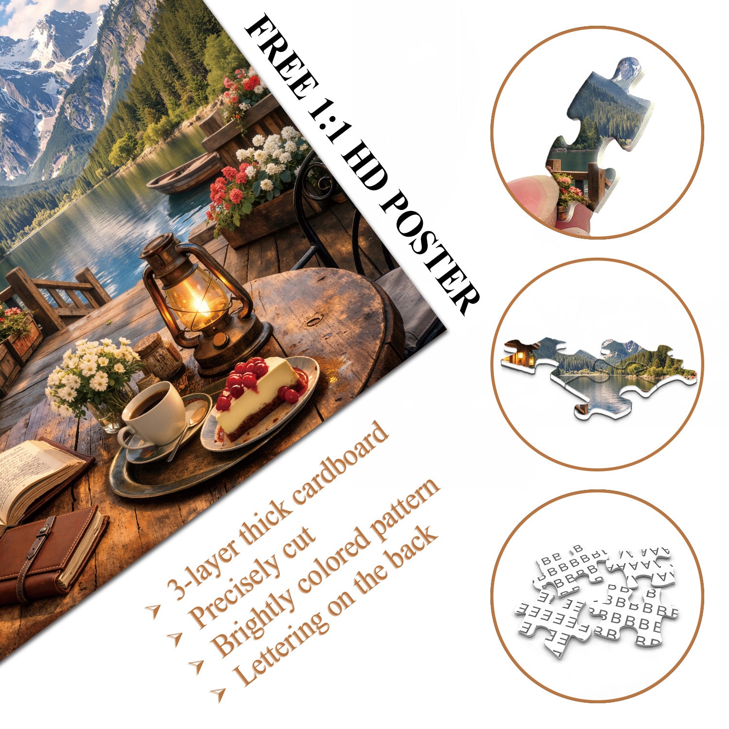 Lakeside Retreat Jigsaw Puzzle 1000 Pieces