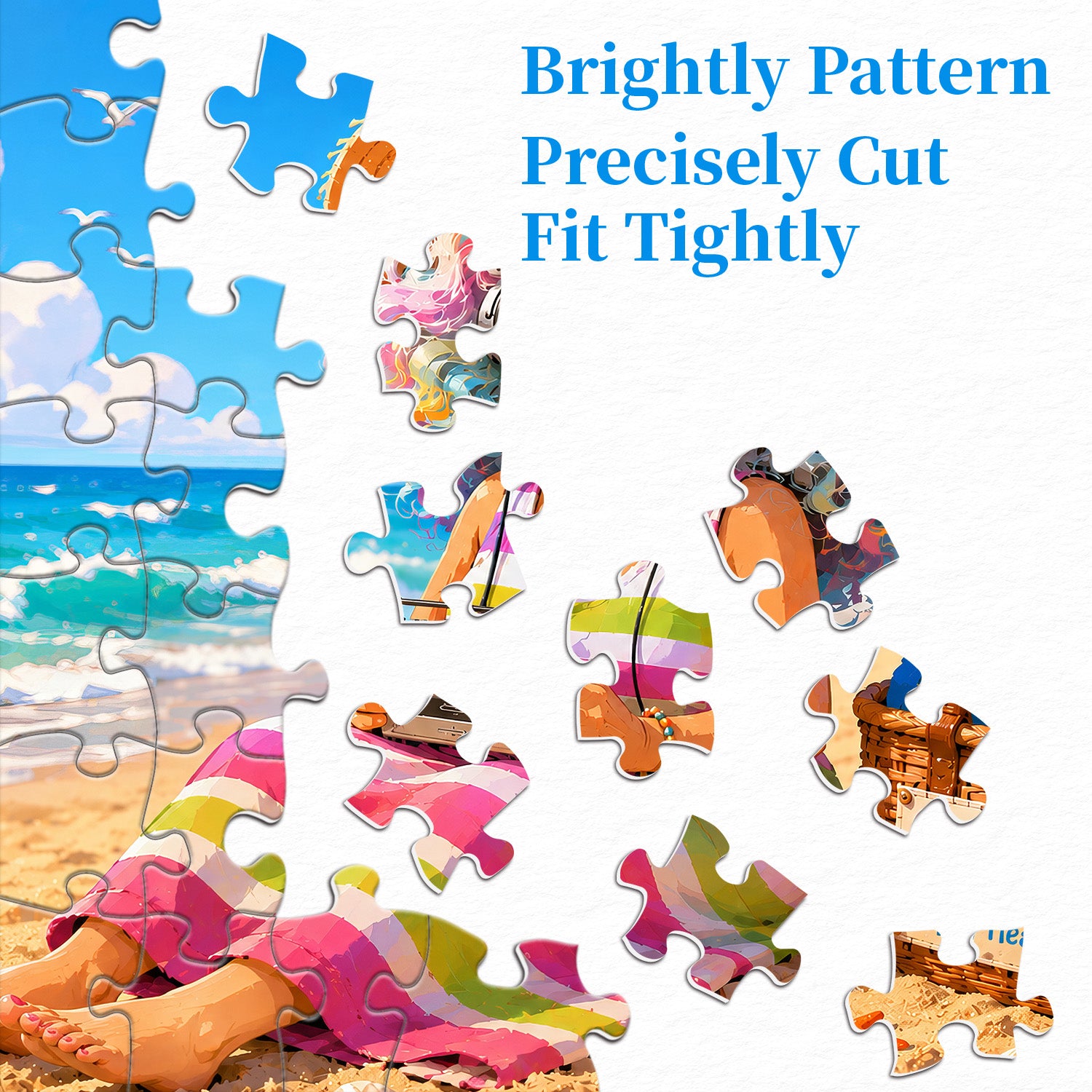 Good Vibes Beach Jigsaw Puzzle 1000 Pieces