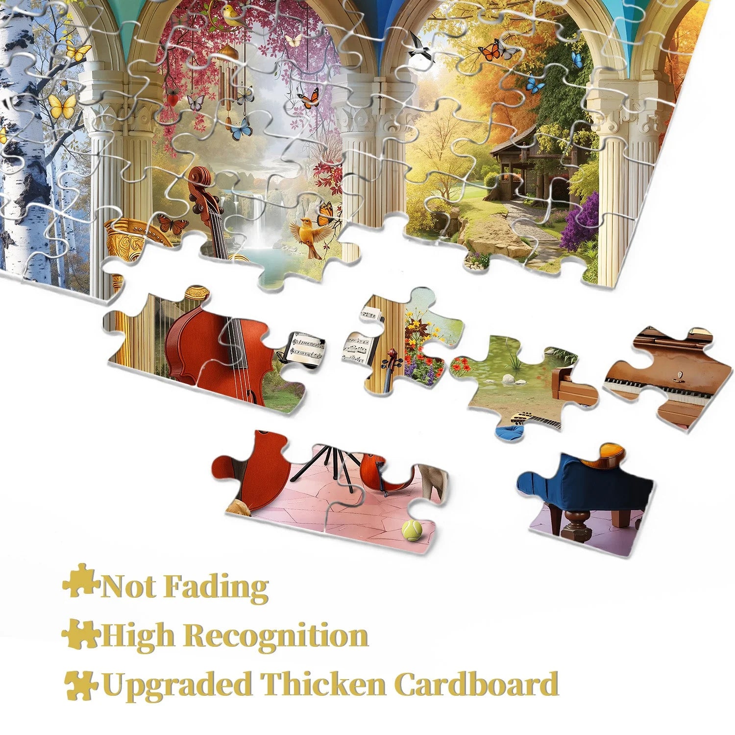 Jahreszeitenkammer-Puzzle 1000 Teile