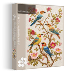 Garden Harmony Birds Puzzle 1000 Teile