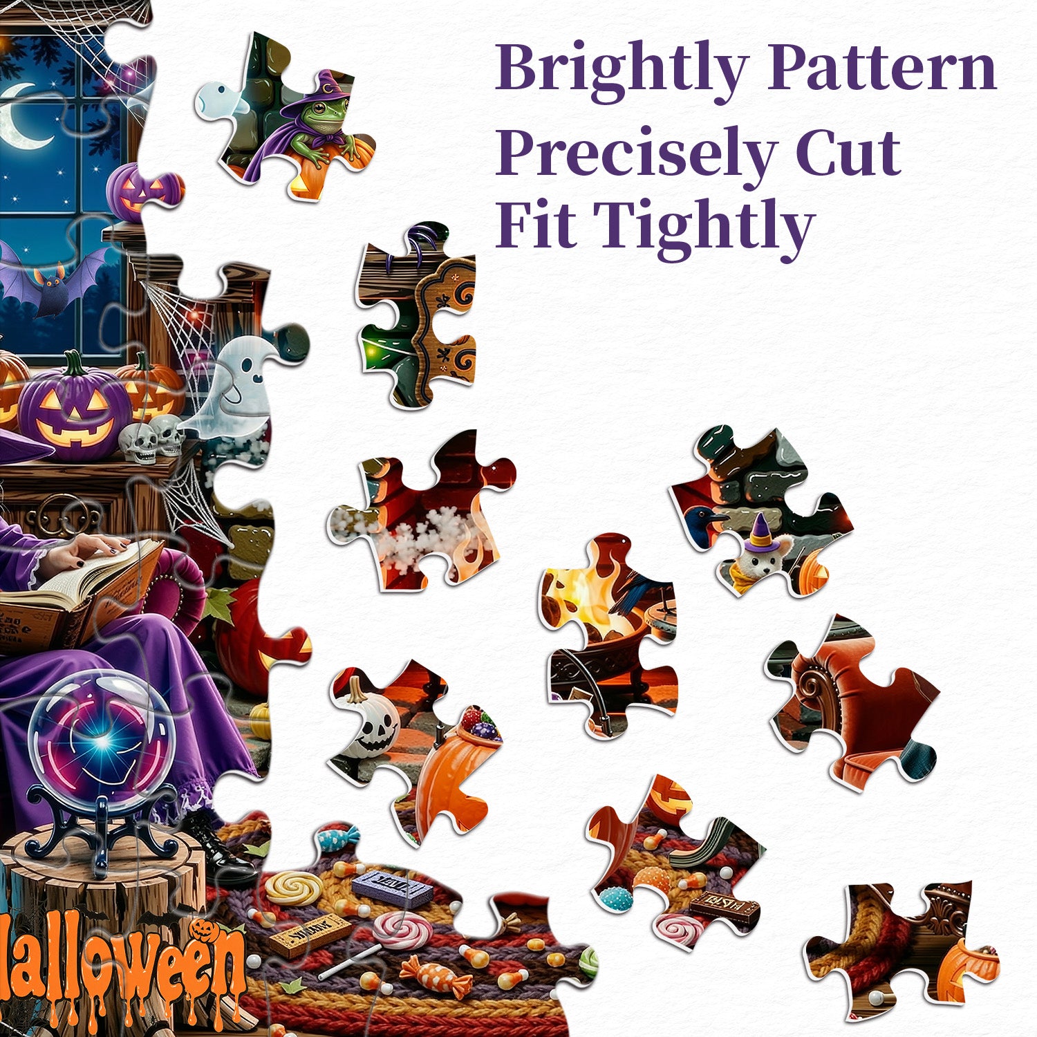 Halloween Hearth Jigsaw Puzzle 1000 Pieces