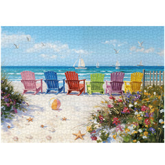Coastal Breeze Jigsaw Puzzle 1000 Pieces