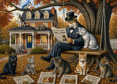 Pawsburg Daily News Puzzle 1000 Teile