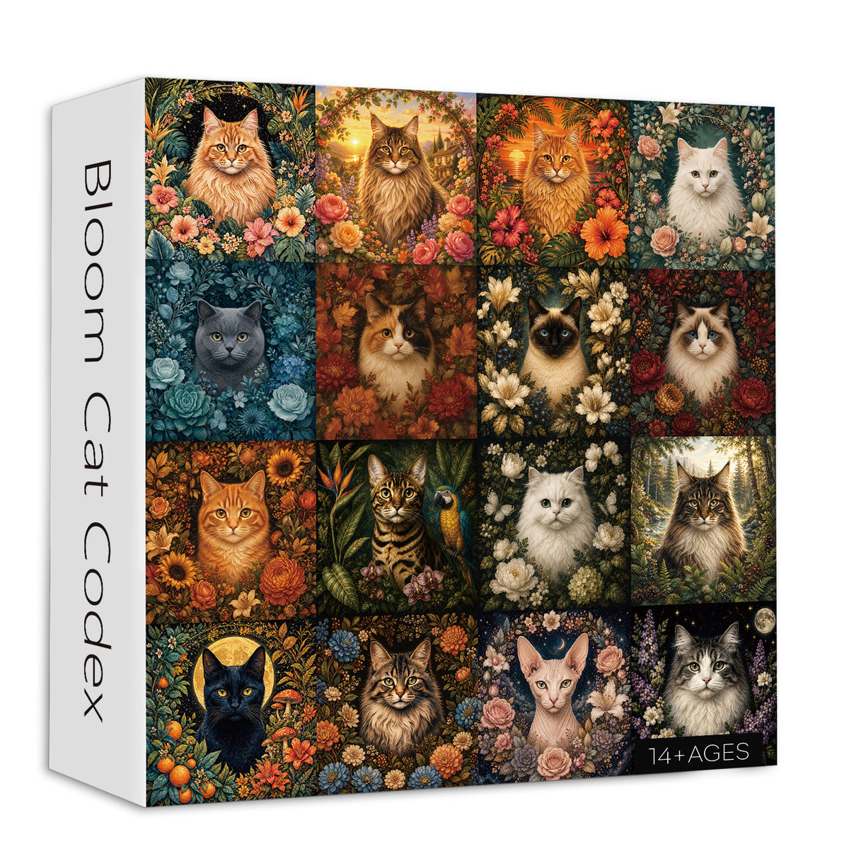 Bloom Cat Codex Puzzle 1000 Teile