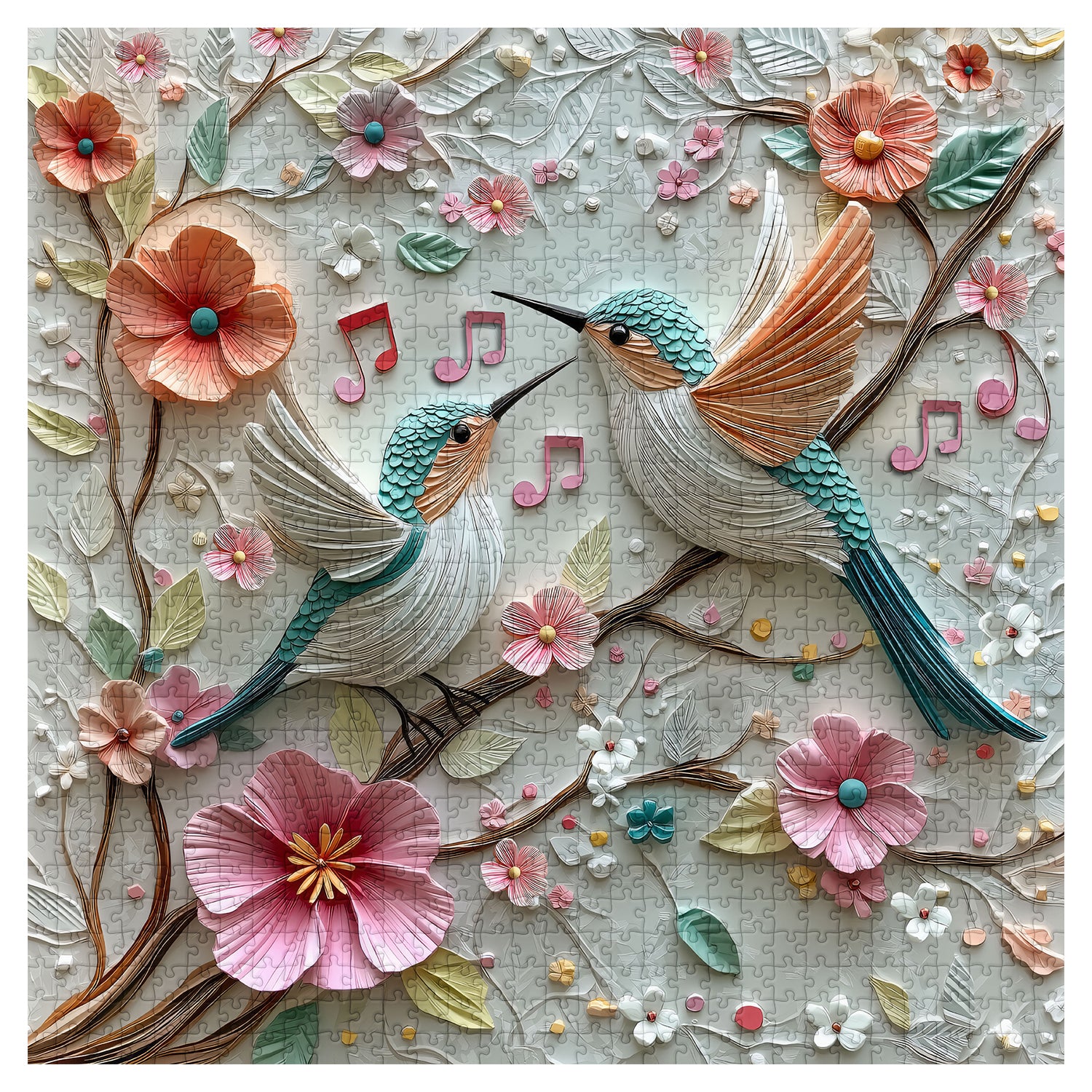 Birdsong Bloom Puzzle 1000 Teile