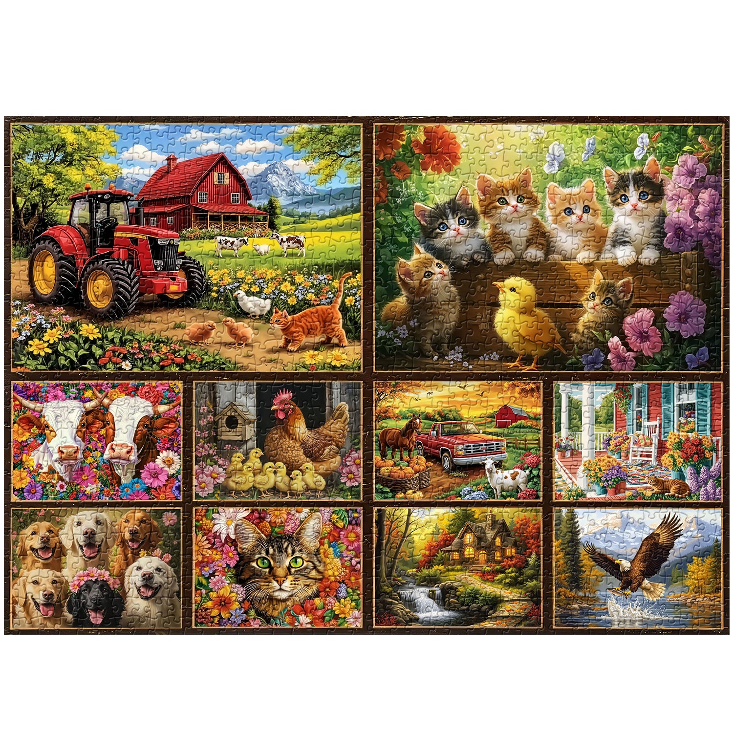 Farmyard Memories Puzzle 1000 Teile