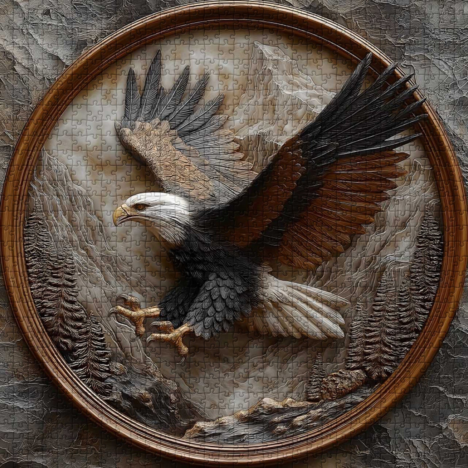 Aureate Eagle Puzzle 1000 Teile