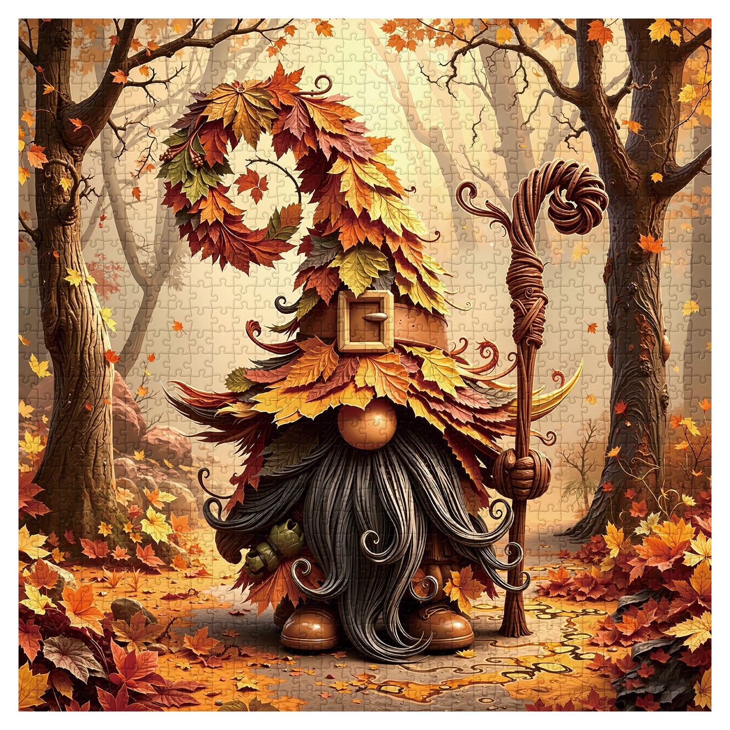 Autumn Dwarf Jigsaw Puzzle 1000 Pieces