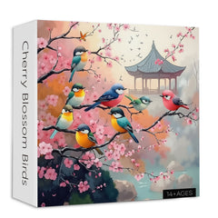 Cherry Blossom Birds Jigsaw Puzzle 1000 Pieces