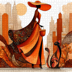 Orange Time Puzzle 1000 Teile