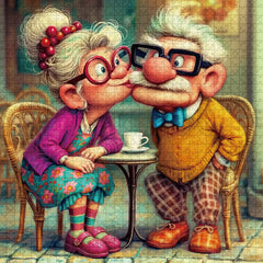 Aging Sweethearts Jigsaw Puzzle 1000 Pieces