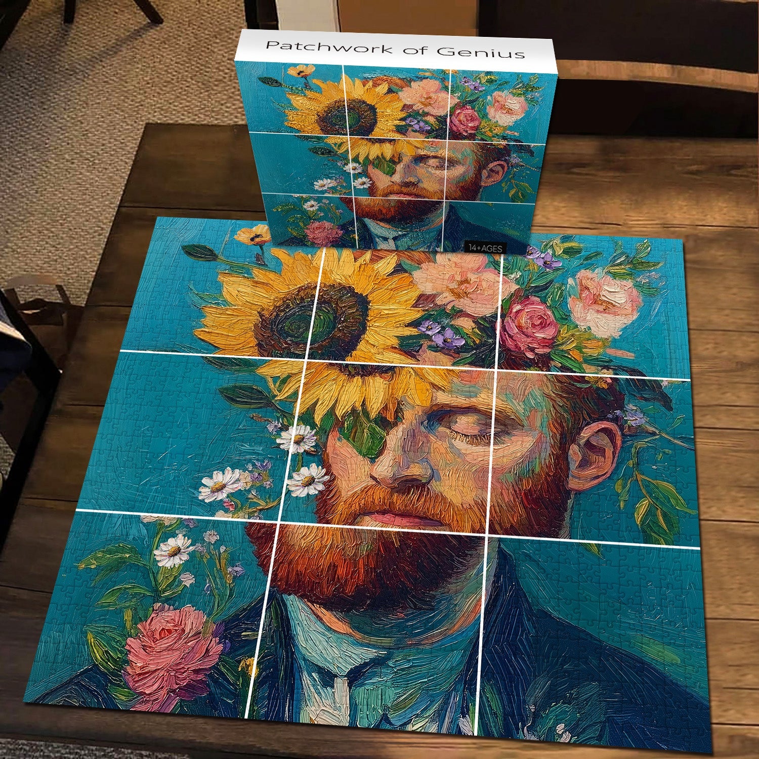Patchwork of Genius Jigsaw Puzzle 1000 Pieces