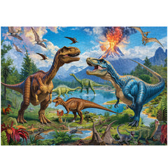 Brüllender Vulkan Puzzle 1000 Teile